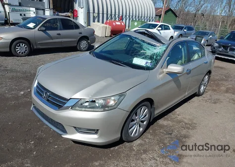 2013 Honda Accord Ex-L from USA, damaged, VIN 1HGCR2F87DA152306